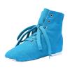 Canvas Jazz Dancing Sneakers Ballet Dance Boots for Girls Boys (Toddler/Little Kid/Big Kid) Soft (Blue, 11 Little Child) view 1