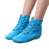 Canvas Jazz Dancing Sneakers Ballet Dance Boots for Girls Boys (Toddler/Little Kid/Big Kid) Soft (Blue, 11 Little Child) view 3