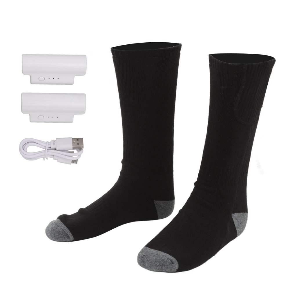 Pilipane Smart Heating Socks, Temperature Electric Heated Stockings for Winter, 3 Heating Levels, Longer Lasting Warmth
