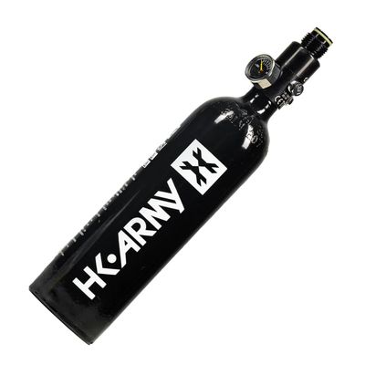 Clover Airsoft - HK Army Low Pressure/SLP HPA Tank - High Pressure Air Tank - Paintball Airsoft Tank (Black, 26ci / 3,000psi)