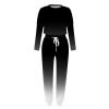 Jogging Suits for Women Long Sleeve Crewneck Pullover with Track Pant 2 Piece Lounge Set Sweatsuit Travel Outfits view 4