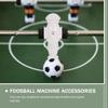Homoyoyo 5pcs Soccer Machine Men Player Foosball Player Figurines for Table Football Easy Installation Lightweight Replacement Accessories view 3