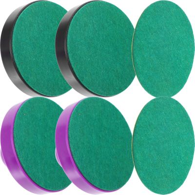 VANZACK 1set Tabletop Hockey Pusher Accessories Paddles Paddles Cloth for Ice Hockey Game and Competitive