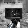 HUVIOVED 850Nm Infrared Night Vision Scope with 4.3" Display Screen, DIY Night Vision(Day and Night) for Riflescope view 2