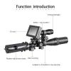HUVIOVED 850Nm Infrared Night Vision Scope with 4.3" Display Screen, DIY Night Vision(Day and Night) for Riflescope view 4