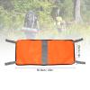 Lxmxgk Blaze Orange Safety Panel, Blaze Orange Mesh Safety Panel with Reflective Strips, Lightweight High Visibility Hunting and Outdoors Safety Panel for Backpacks, Tents, Blinds, and Gear (2) view 2