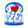 2THESTARS Y2K Beanie for Men Women Knitted Hat Winter Cap Love Design Warm Casual Skullies Cold Weather Knit Outdoor - Blue view 1