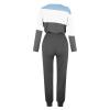 Jogging Suits for Women Long Sleeve Crewneck Pullover with Track Pant 2 Piece Lounge Set Sweatsuit Travel Outfits view 4