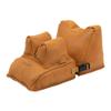 Allen Company Longmont Leather Filled Front & Rear Shooting Rest Combo, Light Brown view 1