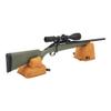 Allen Company Longmont Leather Filled Front & Rear Shooting Rest Combo, Light Brown view 4