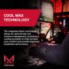 MUELLER Esports Medicine True Graduated Compression Gaming Arm Sleeves, For Men and Women, Fits Left and Right Arm, Black, Medium view 2