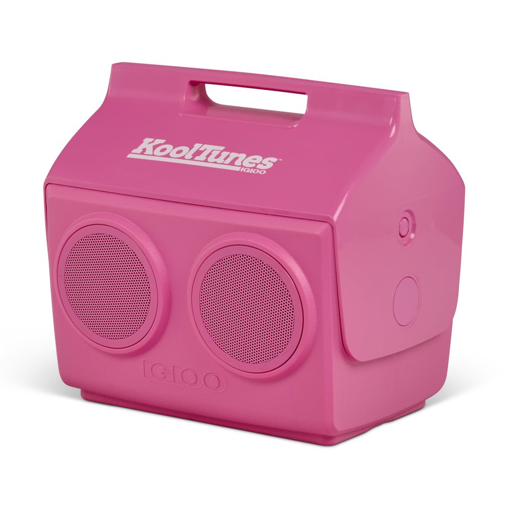 Igloo Playmate Kool Tunes Bluetooth Speaker, Pink Fizz
