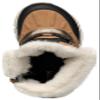 Geox J FLEXYPER Girl B AB Snow Boot, Whisky/Black, 0 UK, Whisky Black, 0 UK view 2