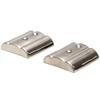Crownline Boat Rub Rail End Caps 32036 | 2 1/8 Inch Stainless (Pair) view 1