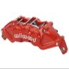 Wilwood 120-16570-RD Caliper, UTV6-P, Rear, Red 1.00/1.00/1.00" Pistons, 0.25 Disc view 1