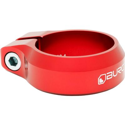 Burgtec Seat Clamp - 36.4mm Diameter - Race Red