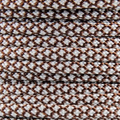 Paracord Planet Holiday Colors 550 Paracord  Great for DIY, Bracelets, and Lanyards  Hot Cocoa (25 Feet)