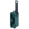 ColorCase Pelican Air 1535 Carry-on Case Trekking Green - Medium Size Waterproof Case with Mesh Lid Organizer Only - Black Handles & Latches view 2