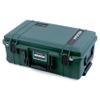 ColorCase Pelican Air 1535 Carry-on Case Trekking Green - Medium Size Waterproof Case with Mesh Lid Organizer Only - Black Handles & Latches view 3