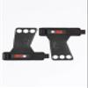 3-Hole Carbon Lifting Grips - Black M view 1