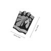 CALLARON Breathable Anti-Skid Half Finger Cycling Gloves for Men and Women Comfortable Sports Gym Gloves with Shock-Absorbing Pads and Wear-Resistant Protection for Weightlifting and view 2