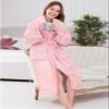 PAVILIA Pink Women Robe Fleece Plush Soft, Fluffy Fuzzy Cozy Warm Lightweight Bathrobe, Shower Spa House Long Robe for Women, S/M view 4