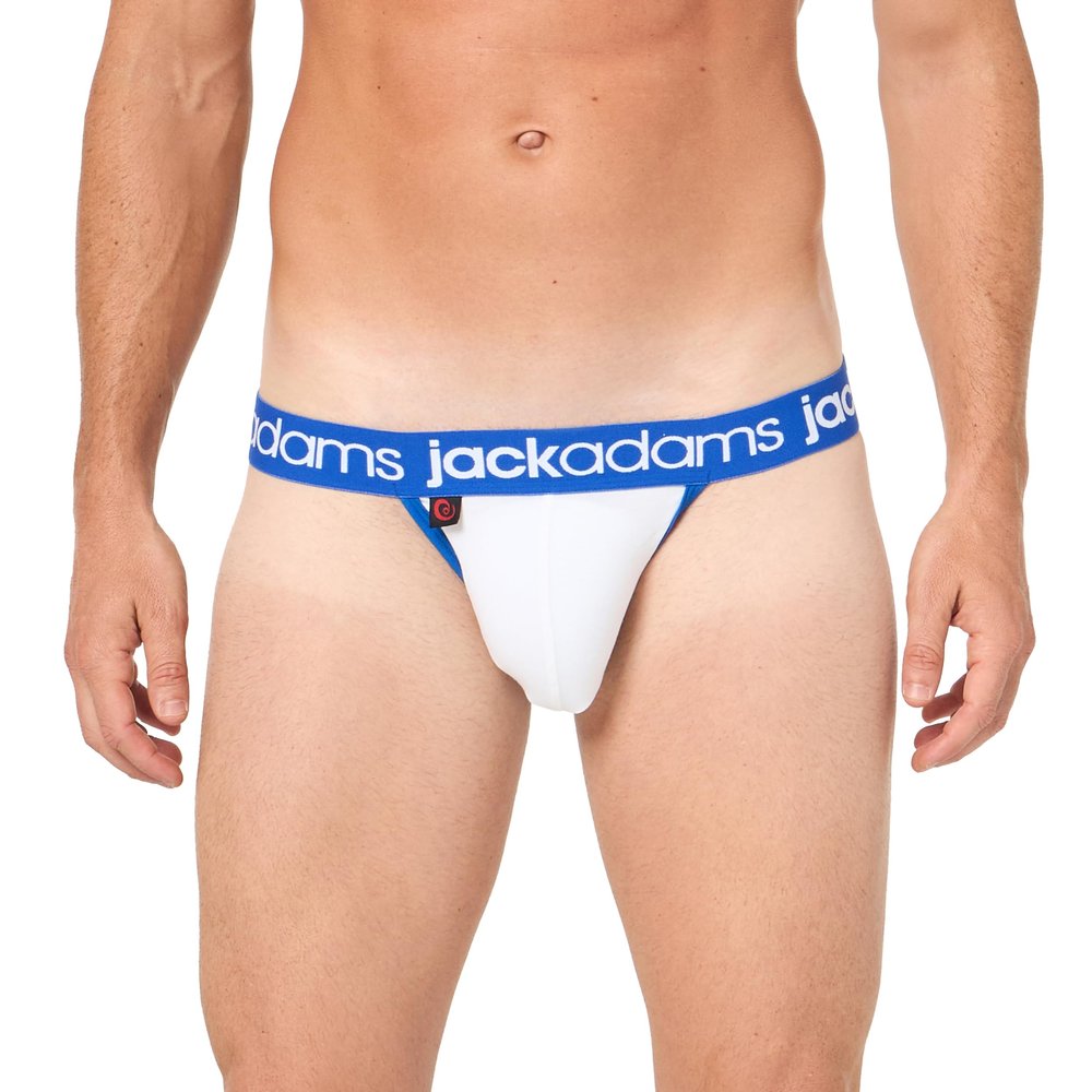 Jack Adams Icon Cool Modal Muscle Brief, White, L