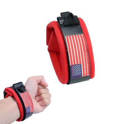AFEISOL Boat Kill Switch Wrist Strap,Universal Adjustable Wrist Strap Jet Ski Lanyard Wrist Band (RED)