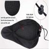 Bicycle Saddle Extra Comfortable Bike Seat Soft Exercise Bicycle Cushion Non-Slip 3D Bike Cover, Ourdoor Cycling Butt Saver, Mountain & Road Bikes view 3
