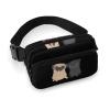 Cute Pugs Dog Fashion Crossbody Fanny Pack Waterproof Waist Bag Belt Bag for Men Women view 1