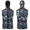 3mm Neoprene Wetsuit Hooded Vest for Men Women,Black/Camouflage Sleeveless Diving Vest for Water Sports Surfing Snorkeling Swim (Camo-3mm, XL) view 1