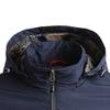 Mens Lightweight Softshell Hood Jacket Hiking Windbreaker Winter Outdoor Coats Windproof Running Travel Hooded Jackets (3X-Large,Dark Blue) view 4