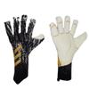 PLbSE Soccer Goalkeeper Gloves Goalie Training Gloves Strong Grip Anti-Slip and Breathable for Adults and Children (Black Golden,7) view 1