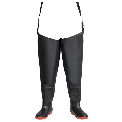 31.5in Winter Warm Hip Waters, Over Knee Fishing Boots with Adjustable Buckles, Non Slip Oxford Sole (Color : Black, Size : 9)