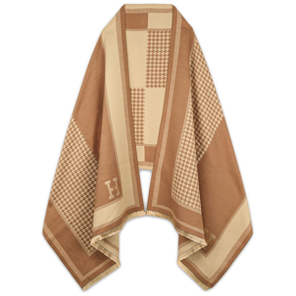 EXTREE Scarfs for Women Pashmina Silky Shawl Wrap for Evening Dressing Blanket Open Front Poncho Cape