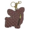 Chala Pal French Bulldog Vegan Leather Key Fob/Coin Purse view 2