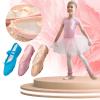 Children Ballet Shoes for Girls Dance Performance Slippers Sequins enuine Leather Ballerina (Sky Blue, 6 Big Kids) view 2