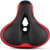 Bike Saddle Big Bicycle Seat with Soft Cushion Fit for Road City Bikes, Mountain Bike and Indoor Spin Bikes view 2