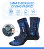 Summshall Neoprene Socks 3mm Wetsuit Anti-Slip Thermal Diving Socks for Men Women, Water Sport Snorkeling Swimming Surfing Sailing, XL/US 12-13/EUR43-44, Blue-Camo view 4