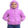 JEATHA Boys Girls Ultra Lightweight Packable Puffer Jacket Kids Windproof Water Resistant Zip Up Hoodie Coats Purple 11-12 Years view 1