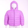 JEATHA Boys Girls Ultra Lightweight Packable Puffer Jacket Kids Windproof Water Resistant Zip Up Hoodie Coats Purple 11-12 Years view 2