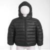 JEATHA Boys Girls Ultra Lightweight Packable Puffer Jacket Kids Windproof Water Resistant Zip Up Hoodie Coats Black 11-12 Years view 2