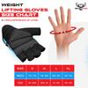 BEAST RAGE Workout Gloves for Men & Women, Weight Lifting Gym Gloves with Palm Protection, Breathable & Lightweight for Cycling, Pull Up (Aqua, L) view 4