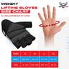 BEAST RAGE Workout Gloves for Men and Women, Fingerless Weight Lifting Gloves with Palm Protection Padding, Breathable and Lightweight Gym Gloves for Weightlifting, Cycling Pull Up (Pink, L), Large view 4