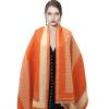 EXTREE Scarfs for Women Pashmina Silky Shawl Wrap for Evening Dressing Blanket Open Front Poncho Cape view 3
