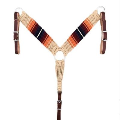 Cheval's International Mohair Wool Horse Breast Collar Western Headstall for Horse Riding Accessories (MB-45-Full)