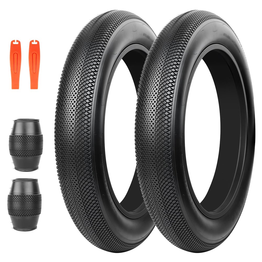 114 - BALINGE 2 Pack 26x4.0 Fat Bike Tires ebike Tires Mountain Bike Heavy Duty High-Performance Wear-Resistant E-Bike Mountain Snow Bike Tire 26 x 4 Fat tire ebike TiresBlack
