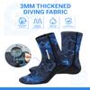 Summshall Neoprene Wetsuit Socks - 3mm Thick, Anti-slip, Thermal, Diving Socks for Men & Women - Ideal for Snorkeling, Swimming, Surfing & Sailing view 4