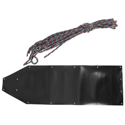 VANZACK 1set Outdoor Deer Drag Sled Heavy Duty Plastic Sled for Efficient Gear Transport Versatile Hunting Accessory for Navigating Various Terrains and Design for Confident Dragging