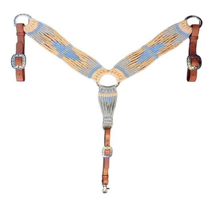 Cheval's International Mohair Wool Horse Breast Collar Western Headstall for Horse Riding Accessories (MB-44-Pony)